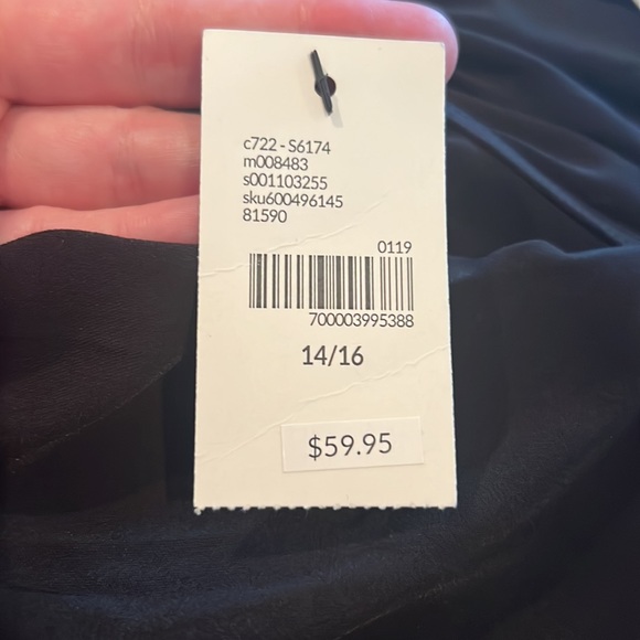 Lane Bryant Black Dress size 14/16 - Picture 4 of 4